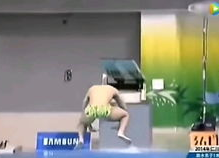 搞笑配音跳水
